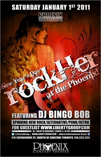 Rock Her @ The Phoenix! New Years Day